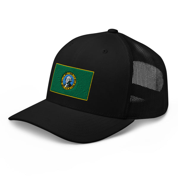 Washington Flag Trucker Hat