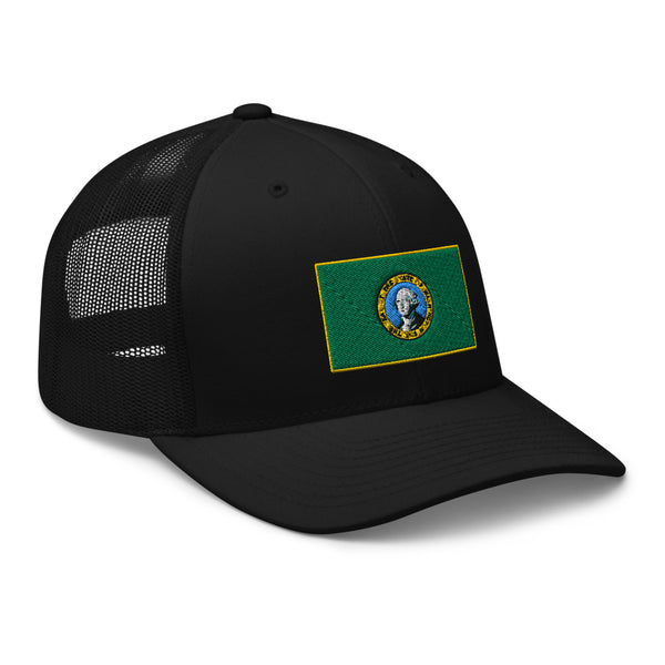 Washington Flag Trucker Hat