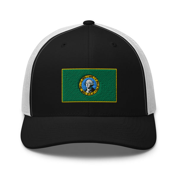 Washington Flag Trucker Hat