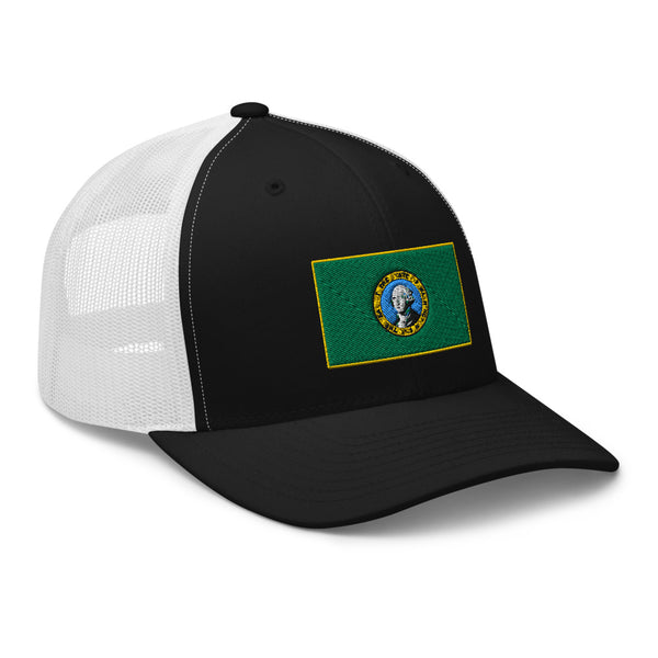 Washington Flag Trucker Hat