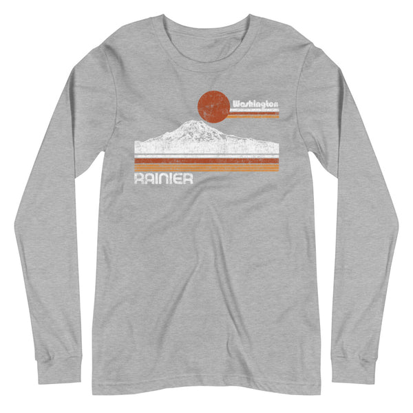 Retro Rainier Unisex Long Sleeve T-Shirt