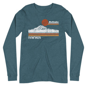 Retro Rainier Unisex Long Sleeve T-Shirt