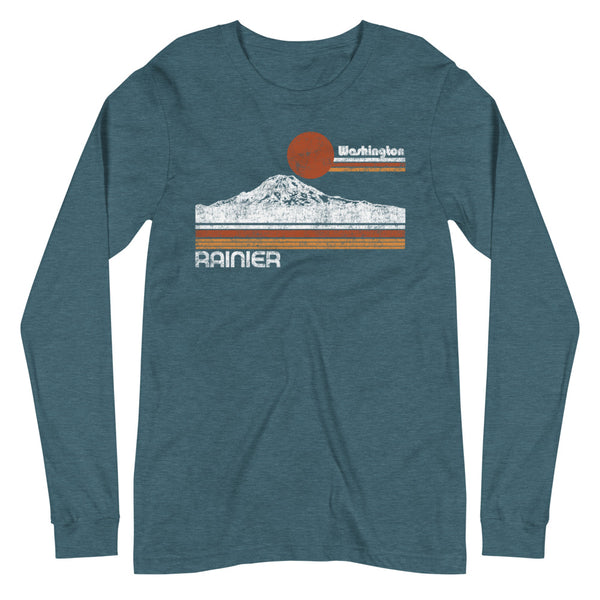 Retro Rainier Unisex Long Sleeve T-Shirt