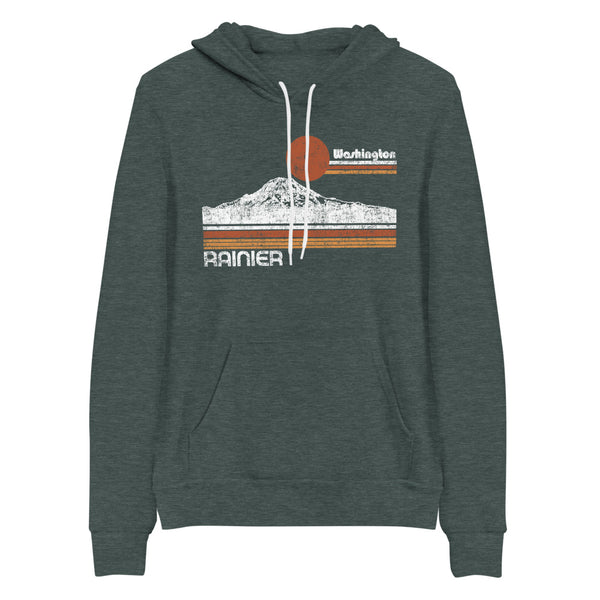 Retro Rainier Unisex Hoodie