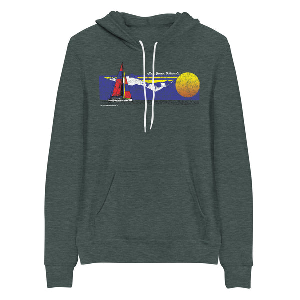 Retro San Juan Islands Unisex Hoodie