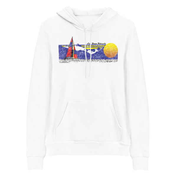 Retro San Juan Islands Unisex Hoodie