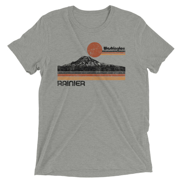 Retro Rainier Unisex Tri-blend T-Shirt