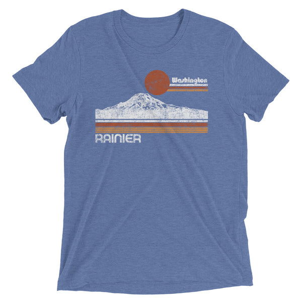 Retro Rainier Unisex Tri-blend T-Shirt