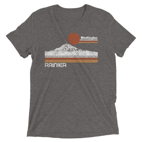 Retro Rainier Unisex Tri-blend T-Shirt