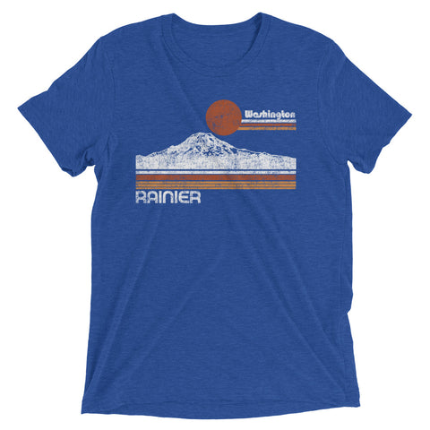 Retro Rainier Unisex Tri-blend T-Shirt