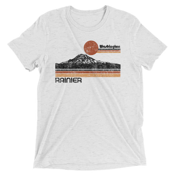 Retro Rainier Unisex Tri-blend T-Shirt